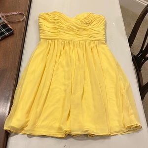 Yellow Mini Dress